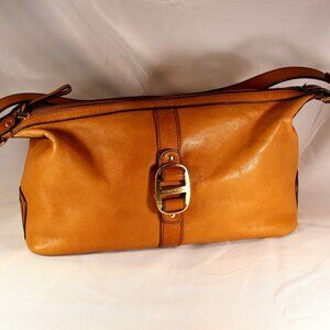 Etienne Aigner tan shoulder bag